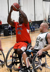 Perry Price- San Diego Wolfpack Wheelchair Basketball team