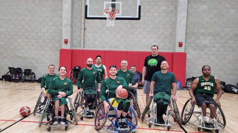 Seattle Sonics Wheelchair Basketball Team